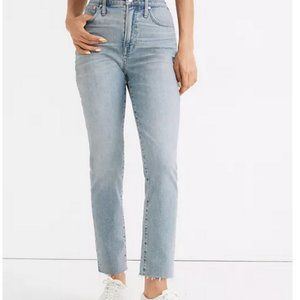 MADEWELL The Curvy Perfect Vintage Jean in Ellicott Wash Size 30